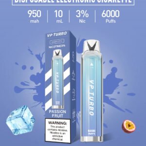 VP TURBO 6000 型拋棄式 進化版霧化技術 擊喉感綿密順暢 950mAh 高效能電芯穩定放電 10ml 澎湃油倉不滲漏 台灣現貨