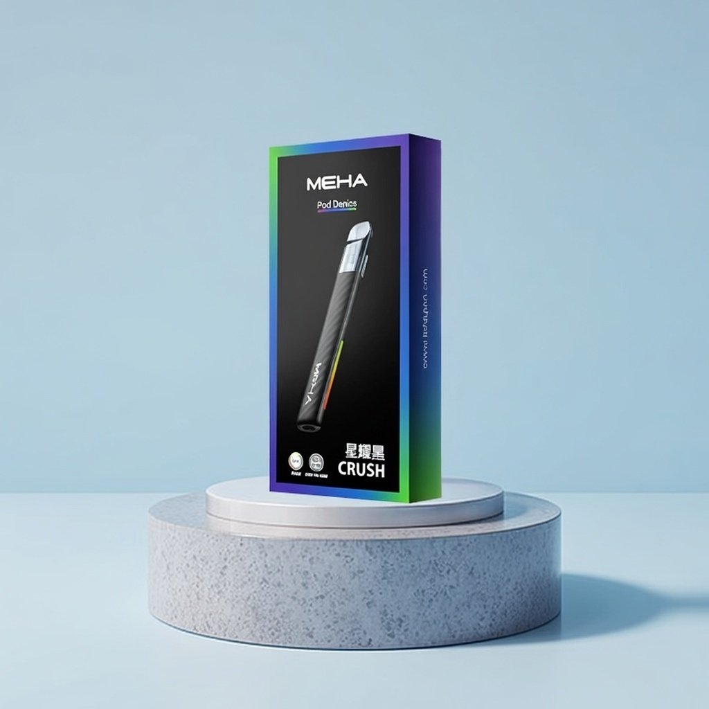 MEHA 魅嗨五代星耀版 450mAh 大容量電力續航 7W-10.5W 自由定義擊喉感 Type-C 疾速閃充 通用四/五/六代系列煙彈 台灣現貨:圖片 2