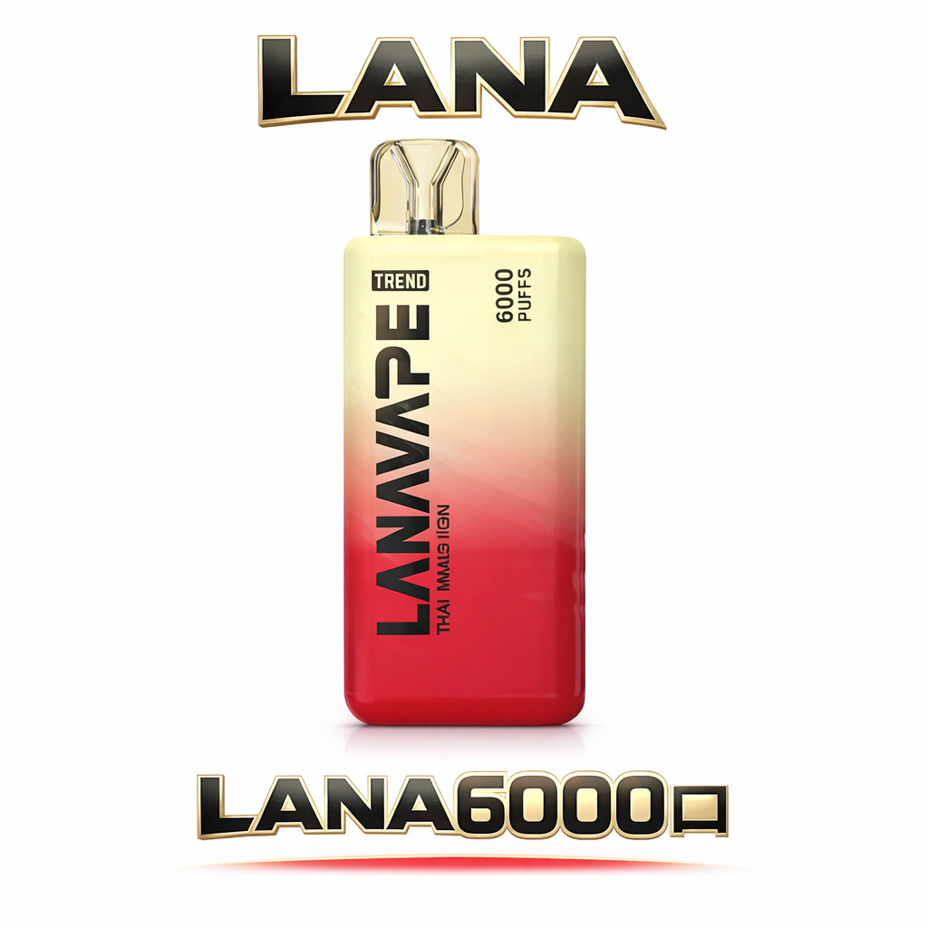 【LANA】6000 抽拋棄式 新一代 Mesh 網芯技術 全程口感鮮活不變味 550mAh長效續航 3% 順滑入肺、解癮不鎖喉 台灣現貨秒發