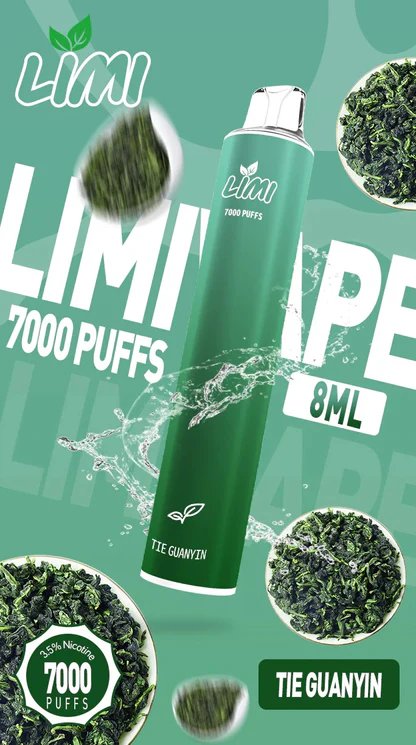 LIMI 7000 拋棄式 3.5% 強勁尼古丁鹽 震撼級擊喉體感解癮神速 650mAh 穩健能量核心 進化級霧化技術每一口純淨無雜質 台灣現貨:圖片 8