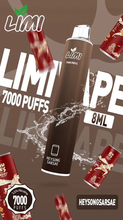 LIMI 7000 拋棄式 3.5% 強勁尼古丁鹽 震撼級擊喉體感解癮神速 650mAh 穩健能量核心 進化級霧化技術每一口純淨無雜質 台灣現貨:圖片 11