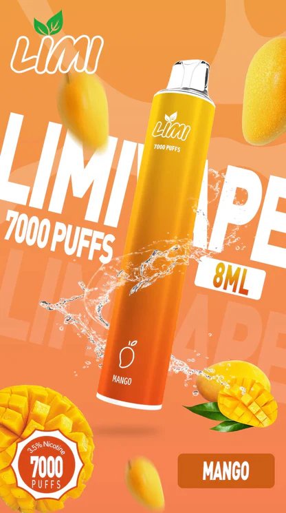 LIMI 7000 拋棄式 3.5% 強勁尼古丁鹽 震撼級擊喉體感解癮神速 650mAh 穩健能量核心 進化級霧化技術每一口純淨無雜質 台灣現貨:圖片 12