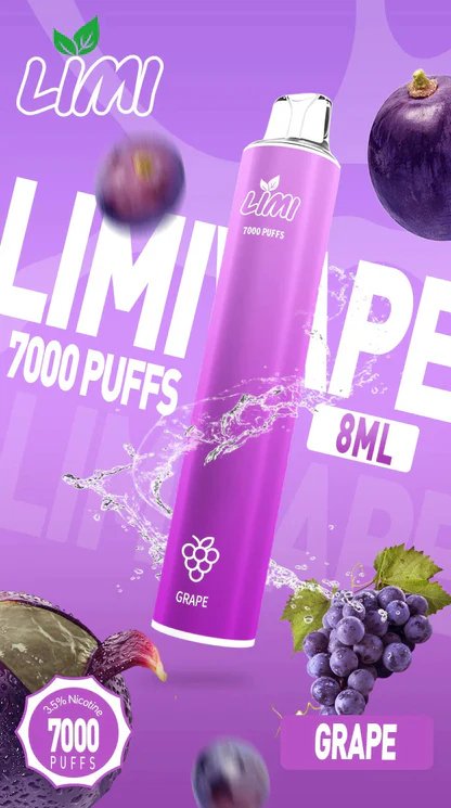 LIMI 7000 拋棄式 3.5% 強勁尼古丁鹽 震撼級擊喉體感解癮神速 650mAh 穩健能量核心 進化級霧化技術每一口純淨無雜質 台灣現貨:圖片 16