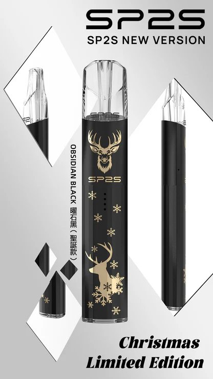 SP2S 鈦金聖誕限定一代主機 七彩 LED 璀璨燈效 夜晚最耀眼 極致 3D 立體手感 一代煙彈完美兼容 質感控必收神桿 台灣現貨:圖片 7
