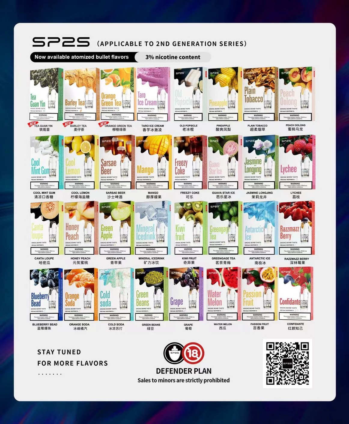 SP2S 思博瑞一代通用彈 精準陶瓷霧化芯、細膩還原鮮果原萃層次 3% 尼古丁鹽帶來滿分滿足感 適配各品牌一代主機 台灣現貨:圖片 2