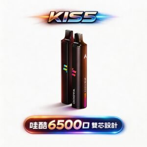 【78 轉瞬變幻】WAGOO 哇酷6500口抛棄式 KIS5 職人級防漏密封結構、確保每一口都純粹無雜質 極致順滑擊喉力 台灣現貨秒發