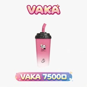 【萌熊貓出沒】VAKA 奶茶杯 7500 獨家可愛熊貓造型設計、重塑街頭潮流時尚 15ml 澎湃巨量裝載 600mAh大續航 台灣現貨